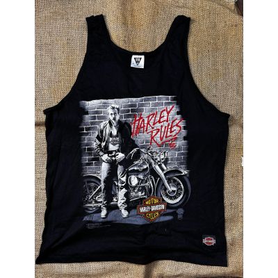 Harley Davidson Koszulka Męska James Dean Harley Rules Oryginał z lat90